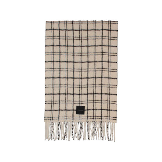 Calvin Klein Beige Wool Scarf 1728,71956299936,Beige,Calvin Klein,Men,New with tags,Scarves - Men - Accessories Calvin Klein CAKL-16491602507