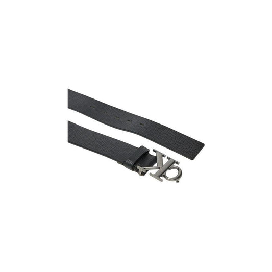 Calvin Klein Jeans Black Leather Belt 100 cm / 40 Inches,105 cm / 42 Inches,110 cm / 44 Inches,1728,71956299936,85 cm / 34 Inches,90 cm / 36 Inches,95 cm / 38 Inches,Accessories,Belts - Men - Accessories,Black,Calvin Klein Jeans,Men,Men - Accessories,New
