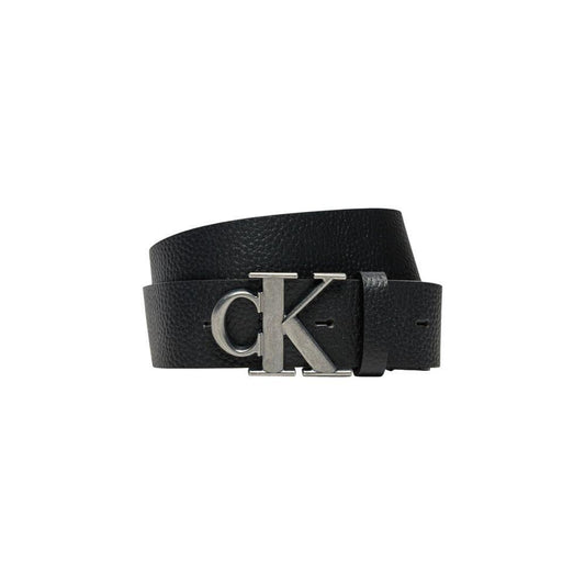 Calvin Klein Jeans Black Leather Belt 100 cm / 40 Inches,105 cm / 42 Inches,110 cm / 44 Inches,1728,71956299936,85 cm / 34 Inches,90 cm / 36 Inches,95 cm / 38 Inches,Accessories,Belts - Men - Accessories,Black,Calvin Klein Jeans,Men,Men - Accessories,New
