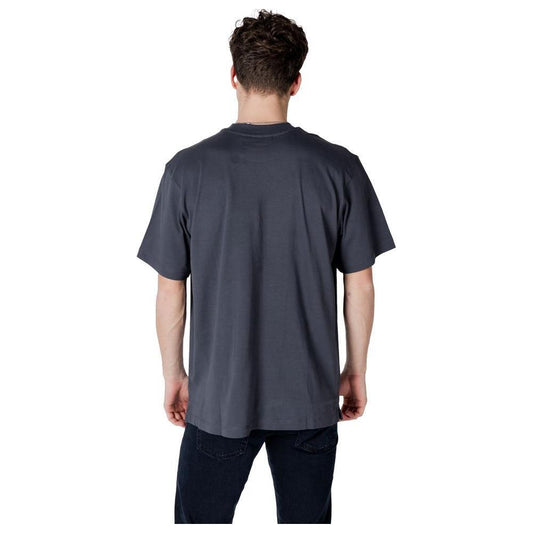 Calvin Klein Jeans Gray Cotton T-Shirt 1728,71956299936,Calvin Klein Jeans,Clothing,Gray,IT48 | L,IT52 | XL,Men,Men - Clothing,New with tags,T-Shirts - Men - Clothing Calvin Klein Jeans CA-16501700153-IT48 | L