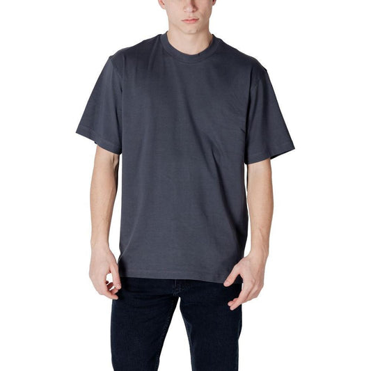 Calvin Klein Jeans Gray Cotton T-Shirt 1728,71956299936,Calvin Klein Jeans,Clothing,Gray,IT48 | L,IT52 | XL,Men,Men - Clothing,New with tags,T-Shirts - Men - Clothing Calvin Klein Jeans CA-16501700153-IT48 | L