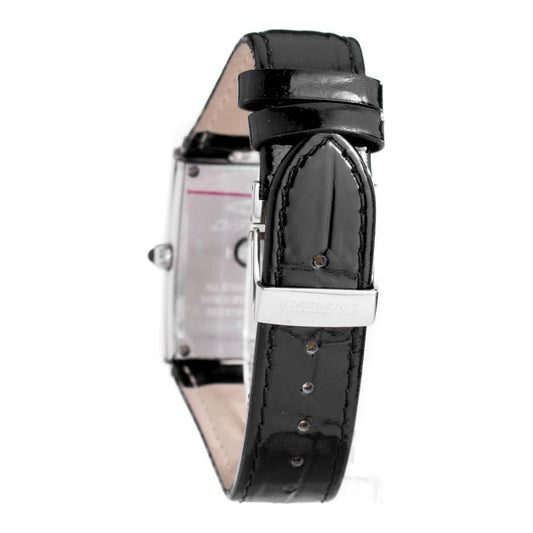 Chronotech Black Leather Watch 1728,Black,Chronotech,New with tags,Unisex,Unisex Watches - Watches Chronotech CHCT7017B04AC