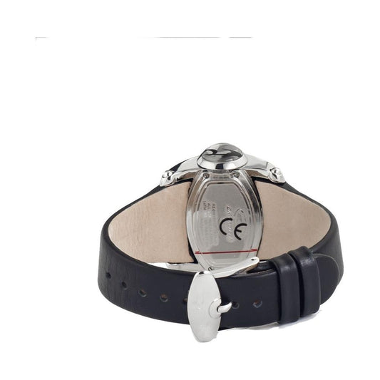 Chronotech Black Leather Watch 1728,Black,Chronotech,New with tags,Watches for Women - Watches,Women Chronotech CHCT7681L02AC