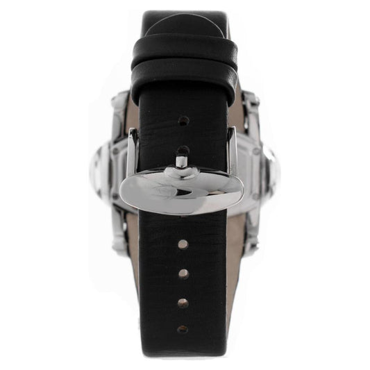 Chronotech Black Leather Watch 1728,Black,Chronotech,New with tags,Watches for Women - Watches,Women Chronotech CHCT7681M02AC