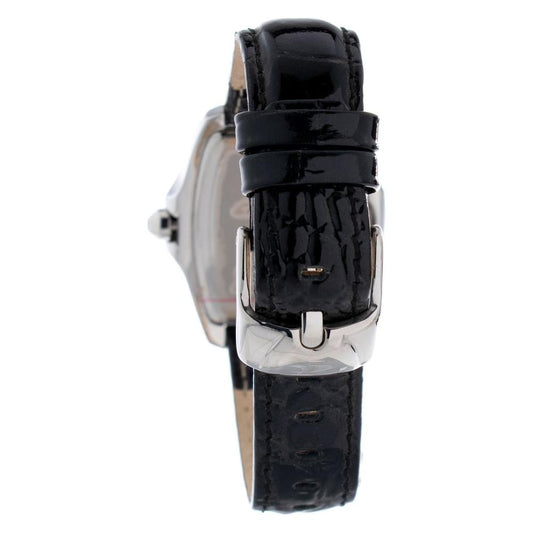 Chronotech Black Leather Watch 1728,Black,Chronotech,New with tags,Watches for Women - Watches,Women Chronotech CHCT7896LS92AC