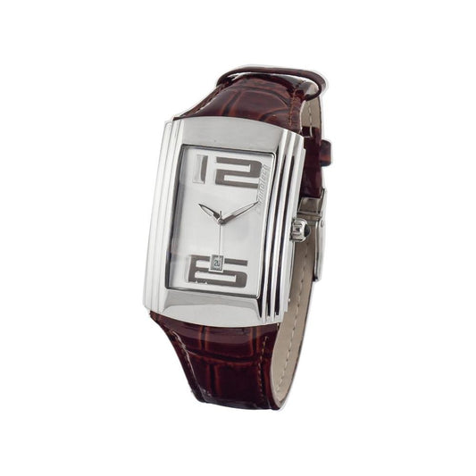 Chronotech Brown Leather Watch 1728,Brown,Chronotech,New with tags,Unisex,Unisex Watches - Watches Chronotech CHCT7017M03AC