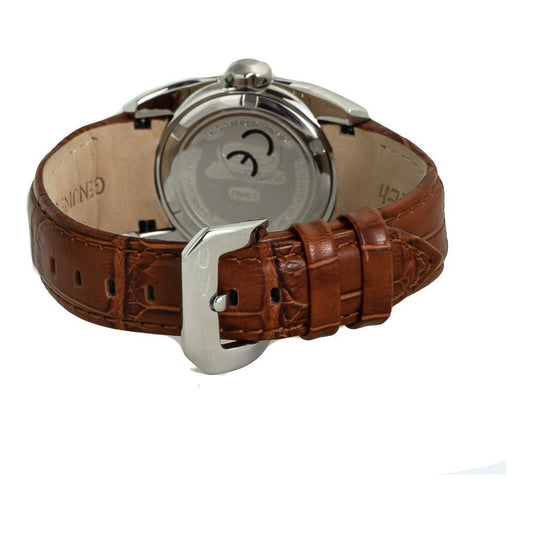 Chronotech Brown Leather Watch 1728,67434610848,Brown,Chronotech,New with tags,Watches,Watches for Women - Watches,Women Chronotech CHCT7704LS06AC