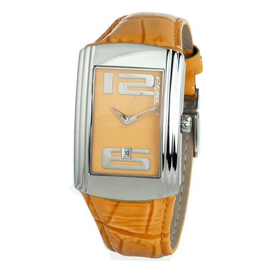 Chronotech Orange Leather Watch 1728,Chronotech,New with tags,Orange,Unisex,Unisex Watches - Watches Chronotech CHCT7017M07AC