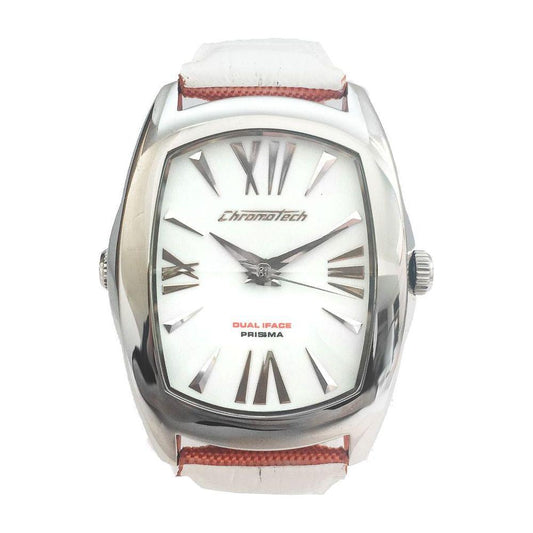 Chronotech Orange Leather Watch 1728,Chronotech,New with tags,Orange,Unisex,Unisex Watches - Watches Chronotech CHCT7696M04AC