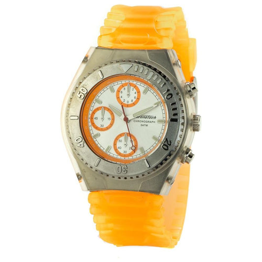 Chronotech Orange Rubber Watch 1728,67434610848,Chronotech,New with tags,Orange,Unisex,Unisex Watches - Watches Chronotech CHCT728405AC