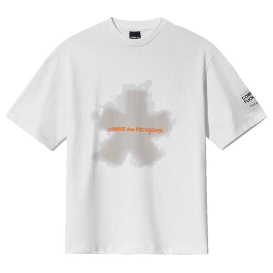 Comme Des Fuckdown White Cotton T-Shirt 1728,67346170016,Clothing,Comme Des Fuckdown,Men,Men - Clothing,New with tags,S,T-Shirts - Men - Clothing,White,XS,XXL Comme Des Fuckdown CO-15712-XXL