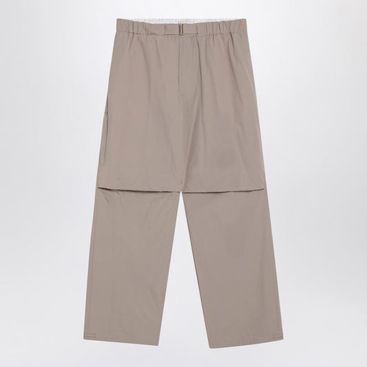 DARKPARK Beige Jordan wide leg trousers LDin,Men,Men > Clothing,Men > Clothing > Trousers,Spring - Summer 2025,Yes Eu Darkpark MTR09FAC75/Q_DARKP-0085_202