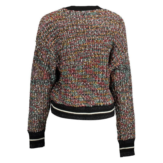 Desigual Black Polyester Sweater 1728,67403481248,Black,Clothing,Desigual,L,New with tags,Sweaters - Women - Clothing,Women,Women - Clothing,XL Desigual DE-15006-L
