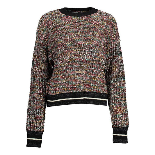 Desigual Black Polyester Sweater 1728,67403481248,Black,Clothing,Desigual,L,New with tags,Sweaters - Women - Clothing,Women,Women - Clothing,XL Desigual DE-15006-L
