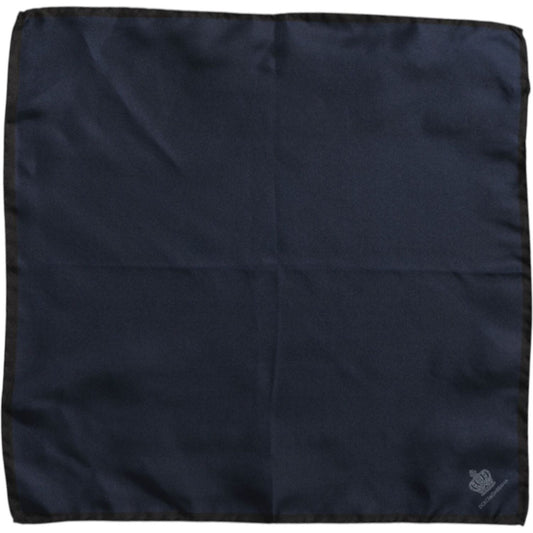 Dolce & Gabbana Blue DG Crown Silk Square Men Foulard Scarf 1728,67345645728,Accessories,Blue,Dolce & Gabbana,Material: 100% Silk,Men,Men - Accessories,New with tags,Scarves - Men - Accessories Dolce & Gabbana MS7285