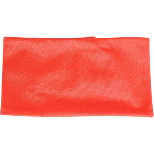Dolce & Gabbana Orange Nylon Stretch Women Neck Warmer Scarf 1728,67345645728,Accessories,Dolce & Gabbana,Material: 80% Nylon 20% Elastane,New with tags,Orange,Scarves - Women - Accessories,Women,Women - Accessories Dolce & Gabbana HAT9812