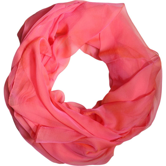 Dolce & Gabbana Pink Silk Rectangle Women Wrap Shawl Scarf 1728,67345645728,Accessories,Dolce & Gabbana,Material: 100% Silk,New with tags,Pink,Scarves - Women - Accessories,Women,Women - Accessories Dolce & Gabbana MS7491