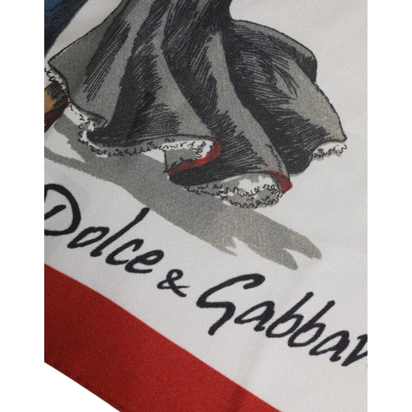 Dolce & Gabbana White Printed Silk Square Men Foulard Scarf 1728,67345645728,Accessories,Dolce & Gabbana,Material: 100% Silk,Men,Men - Accessories,New with tags,Scarves - Men - Accessories,White and Red Dolce & Gabbana MS7246
