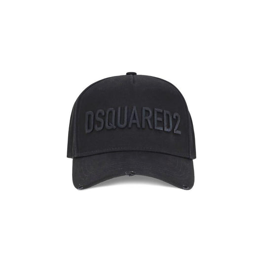 Dsquared² Logoed Baseball Hat 1728,72470364320,Accessories,Black,Dsquared²,Hats & Caps - Men - Accessories,Men,Men - Accessories,New with tags,UNI Dsquared² DS-BCM066005C00001M436-UNI