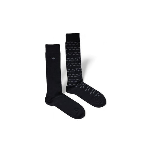 Emporio Armani Underwear Black Cotton Sock 1728,71956299936,Accessories,Black,Emporio Armani Underwear,Men,Men - Accessories,New with tags,One Size,Socks - Men - Accessories Emporio Armani Underwear EM-15169500009-ONE SIZE