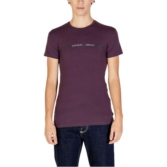 Emporio Armani Underwear Purple Cotton T-Shirt 1728,71956299936,Clothing,Emporio Armani Underwear,IT46 | M,Men,Men - Clothing,New with tags,Purple,T-Shirts - Men - Clothing Emporio Armani Underwear EM-15167302214-IT46 | M