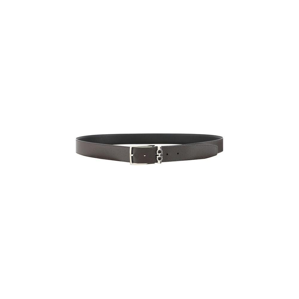 Ferragamo Reversible Belt 100 cm / 40 Inches,105 cm / 42 Inches,110 cm / 44 Inches,1728,72470364320,90 cm / 36 Inches,95 cm / 38 Inches,Accessories,Belts - Men - Accessories,Black,Ferragamo,Men,Men - Accessories,New with tags Ferragamo FE-708206002-100 CM