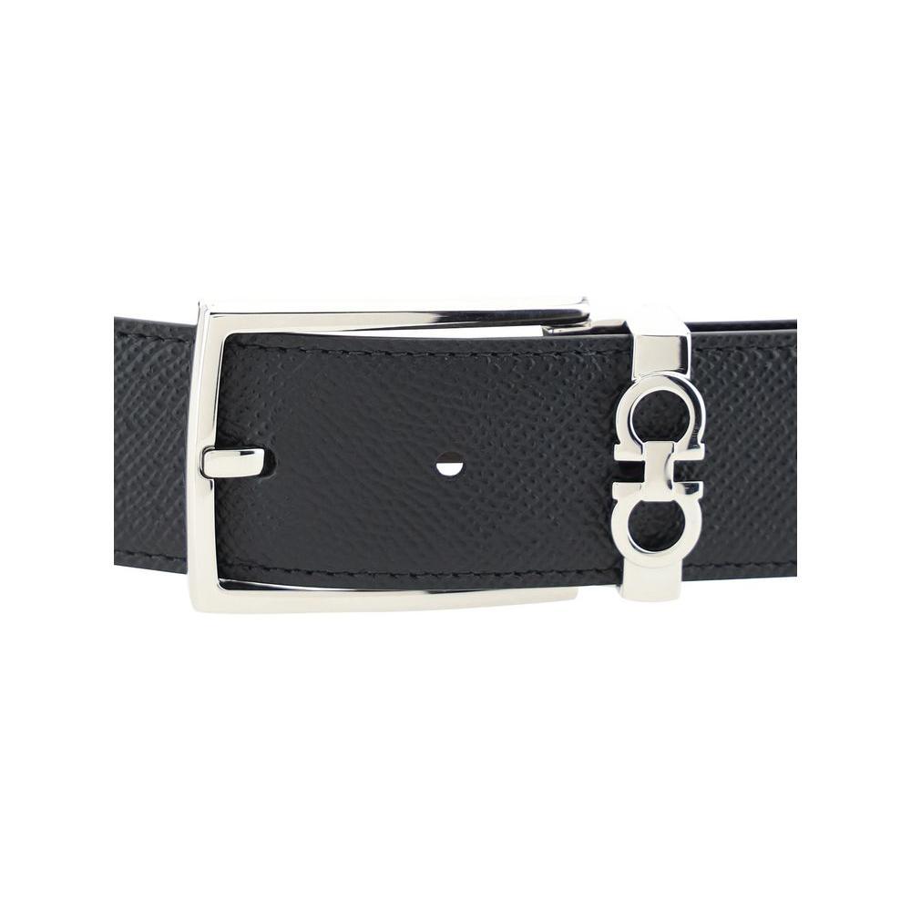 Ferragamo Reversible Belt 100 cm / 40 Inches,105 cm / 42 Inches,110 cm / 44 Inches,1728,72470364320,90 cm / 36 Inches,95 cm / 38 Inches,Accessories,Belts - Men - Accessories,Black,Ferragamo,Men,Men - Accessories,New with tags Ferragamo FE-708206002-100 CM