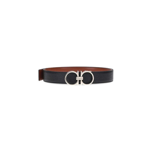 Ferragamo Reversible Gancini Belt 100 cm / 40 Inches,105 cm / 42 Inches,110 cm / 44 Inches,1728,72470364320,90 cm / 36 Inches,95 cm / 38 Inches,Accessories,Belts - Men - Accessories,Brown,Ferragamo,Men,Men - Accessories,New with tags Ferragamo FE-78326400