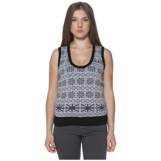 Fred Perry Gray Wool Sweater 1728,67403481248,Clothing,Fred Perry,Gray,New with tags,S,Sweaters - Women - Clothing,Women,Women - Clothing Fred Perry FR-1122-S