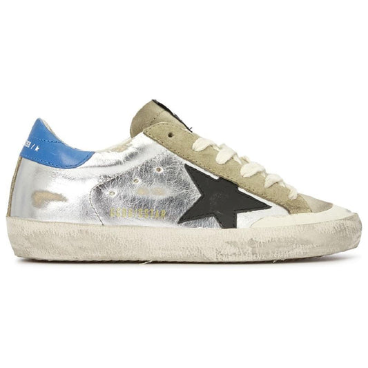 Golden Goose Gray Calfskin Sneaker 1728,35,67346170016,Golden Goose,Gray,New with tags,Shoes,Sneakers - Women - Shoes,Women,Women - Shoes Golden Goose GO-15161-35