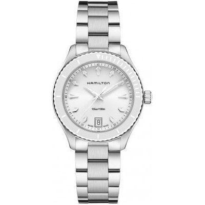 HAMILTON Mod. JAZZMASTER SEAVIEW QUARTZ Lady,Lady Ready Stocked Watches,READY STOCKED WATCHES,Watches for Women - Watches,Wristwatch HAMILTON H37411111