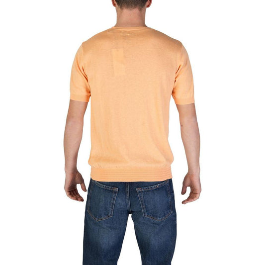 Hamaki-Ho Orange Cotton T-Shirt 1728,71956299936,Clothing,Hamaki-Ho,IT46 | M,IT48 | L,IT52 | XL,IT54 | XXL,Men,Men - Clothing,New with tags,Orange,T-Shirts - Men - Clothing Hamaki-Ho HA-15927400947-IT52 | XL