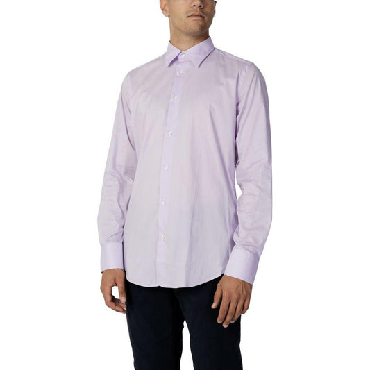 Liu Jo Purple Cotton Shirt 1728,42,71956299936,Clothing,Liu Jo,Men,Men - Clothing,New with tags,Purple,Shirts - Men - Clothing Liu Jo LI-11441600139-42
