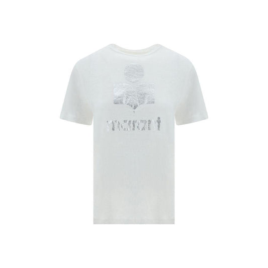Marant Etoile Zewel T-Shirt 1728,72470364320,Clothing,M,Marant Etoile,New with tags,S,Tops & T-Shirts - Women - Clothing,White,Women,Women - Clothing Marant Etoile MA-TS0001FBA1N10E20WH-M