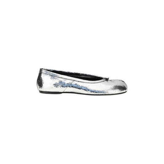 Margiela Tabi Ballerinas 1728,72470364320,EU41/US11,Margiela,New with tags,Shoes,Silver,Women,Women - Shoes Margiela MA-S58WZ0130P5016T9002-EU41/US11