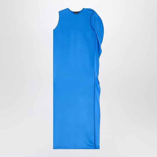 Max Mara Pianoforte Light blue flowy silk dress LDin,Spring - Summer 2025,Women,Women > Clothing,Women > Clothing > Dresses,Yes Eu Max Mara Pianoforte ODESSASI/Q_MAXMP-007_102