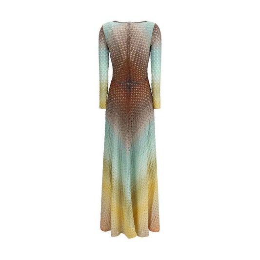 Missoni Lurex long Dress 1728,72470364320,Clothing,Dresses - Women - Clothing,IT40 | M,Missoni,Multicolor,New with tags,Women,Women - Clothing Missoni MI-DS25SG3XBR0134S6154-IT40 | M