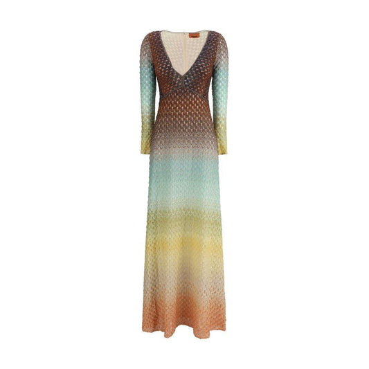 Missoni Lurex long Dress 1728,72470364320,Clothing,Dresses - Women - Clothing,IT40 | M,Missoni,Multicolor,New with tags,Women,Women - Clothing Missoni MI-DS25SG3XBR0134S6154-IT40 | M