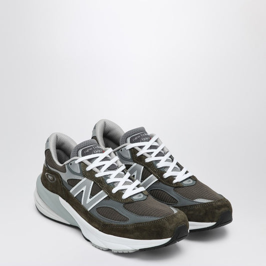 New Balance Low Made in USA 990v6 olive green trainer Fall - Winter 2024,high_inventory,LDin,Men,Men > Shoes,Men > Shoes > Sneakers,Yes Eu New Balance U990OG6PM/P_NEWB-OL_602