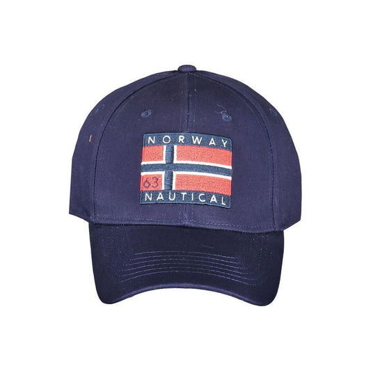 Norway 1963 Blue Cotton Hats & Cap 1728,67403481248,Accessories,Blue,Hats & Caps - Men - Accessories,Men,Men - Accessories,New with tags,Norway 1963 Norway 1963 NO-30943