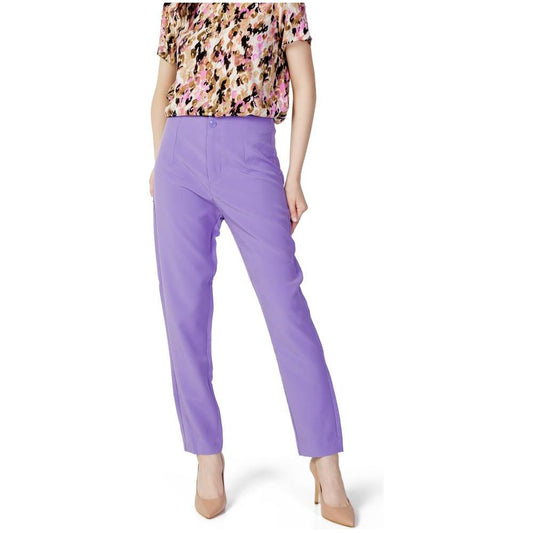 Only Purple Polyester Jeans & Pant 1728,34 | XXS,71956299936,Clothing,IT36|XXS,Jeans & Pants - Women - Clothing,New with tags,Only,Purple,Women,Women - Clothing Only ON-10274800139-34 | XXS