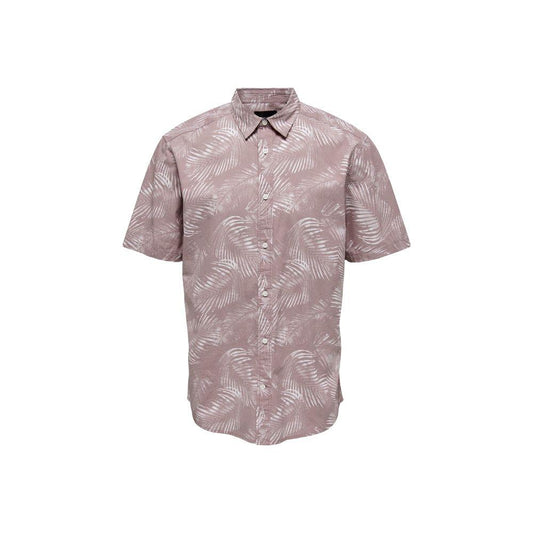 Only & Sons Purple Cotton Shirt 1728,71956299936,Clothing,IT42 | XS,Men,Men - Clothing,New with tags,Only & Sons,Purple,Shirts - Men - Clothing Only & Sons ON-10275600139-IT42 | XS