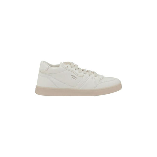 Prada Leather Sneakers 1728,72470364320,EU36.5/US6.5,EU36/US6,EU37/US7,EU41/US11,New with tags,Prada,Shoes,Sneakers - Women - Shoes,White,Women,Women - Shoes Prada PR-1T800NF030038F0304-EU36/US6