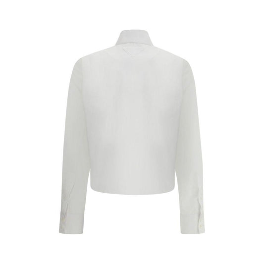 Prada Shirt 1728,72470364320,Clothing,IT42 | L,New with tags,Prada,Shirts - Women - Clothing,White,Women,Women - Clothing Prada PR-P472HRSOOO155WF0009-IT42 | L