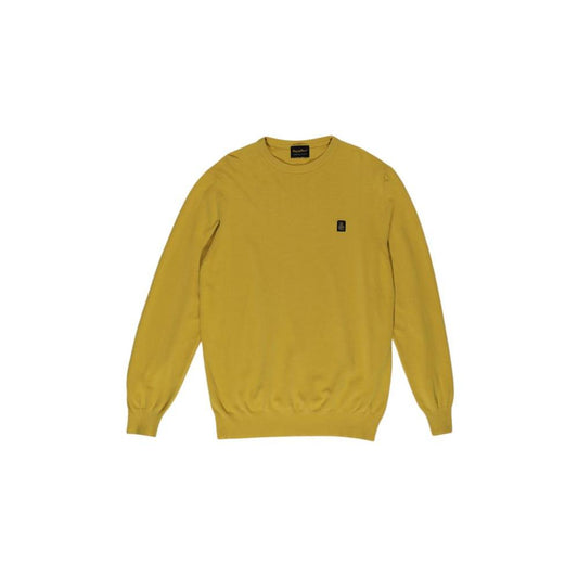 Refrigiwear Yellow Cotton T-Shirt 1728,71956299936,Clothing,IT54 | XXL,Men,Men - Clothing,New with tags,Refrigiwear,T-Shirts - Men - Clothing,Yellow Refrigiwear RE-15824100135-IT54 | XXL