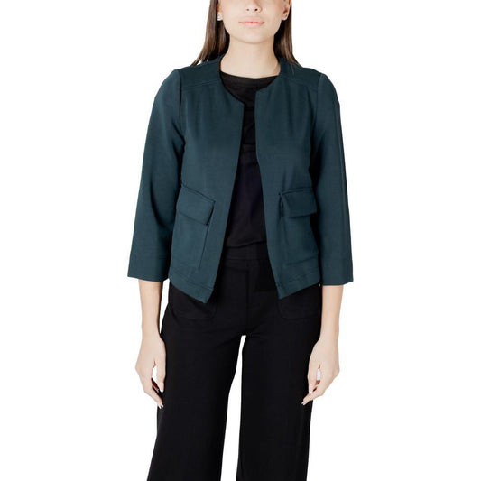 Street One Green Modal Jackets & Coat 1728,34 | XXS,71956299936,Clothing,Green,IT36|XXS,IT38|XS,IT40|S,IT42|M,IT44|L,Jackets & Coats - Women - Clothing,New with tags,Street One,Women,Women - Clothing Street One ST-16576500150-34 | XXS