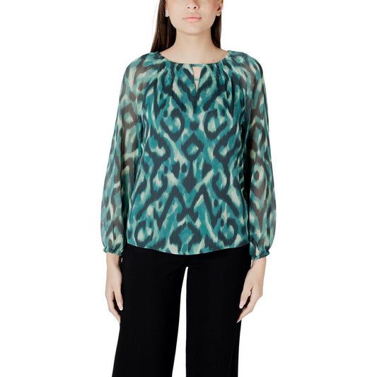 Street One Green Polyester Shirt 1728,34 | XXS,71956299936,Clothing,Green,IT36|XXS,IT38|XS,IT42|M,New with tags,Shirts - Women - Clothing,Street One,Women,Women - Clothing Street One ST-16575800148-34 | XXS