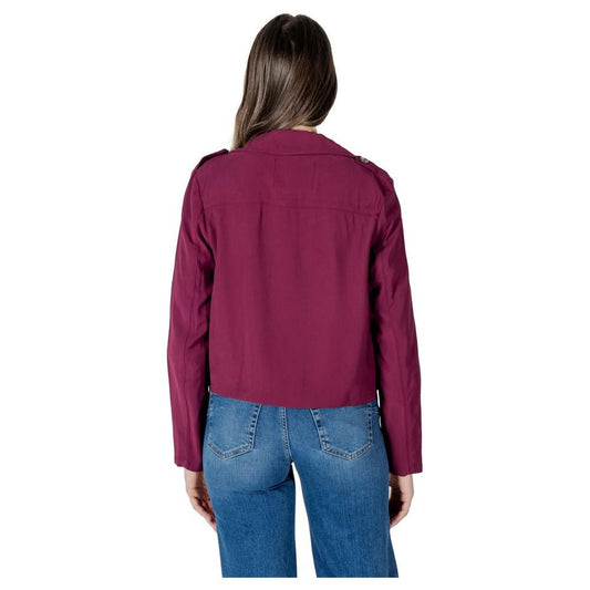 Street One Purple Viscose Jackets & Coat 1728,71956299936,IT36|XXS,IT38|XS,IT40|S,IT42|M,Jackets & Coats - Women - Clothing,New with tags,Purple,Street One,Women Street One ST-16348102214-IT36|XXS