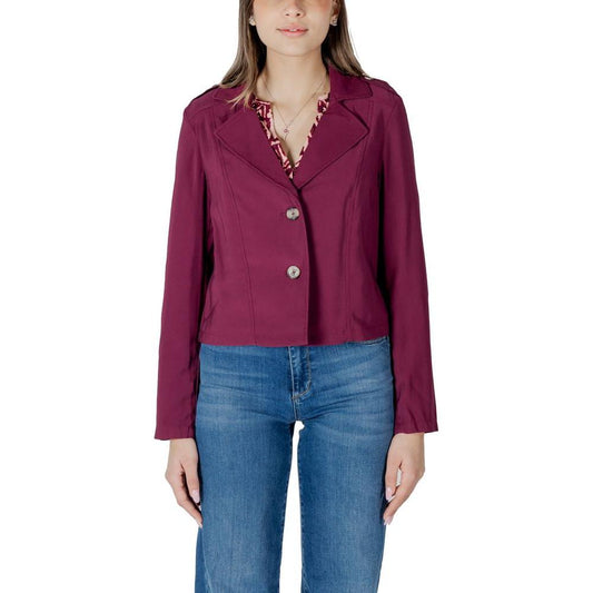 Street One Purple Viscose Jackets & Coat 1728,71956299936,IT36|XXS,IT38|XS,IT40|S,IT42|M,Jackets & Coats - Women - Clothing,New with tags,Purple,Street One,Women Street One ST-16348102214-IT36|XXS