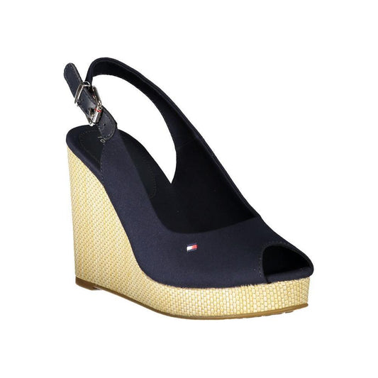 Tommy Hilfiger Blue Cotton Sandal 1728,67403481248,Blue,EU39/US9,EU40/US10,EU41/US11,New with tags,Sandals - Women - Shoes,Shoes,Tommy Hilfiger,Women,Women - Shoes Tommy Hilfiger TO-29644-EU40/US10